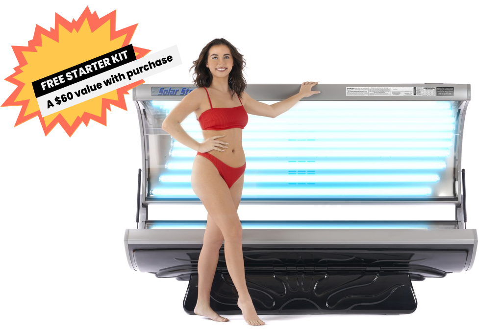 Solar Storm 24c 220 Volt Commercial Tanning Bed | Sunco Tanning